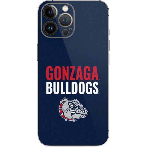 Gonzaga University Bulldogs Bold iPhone 14 Pro Max Skin