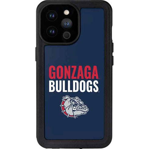 Gonzaga University Bulldogs Bold iPhone 14 Pro Max Waterproof Case