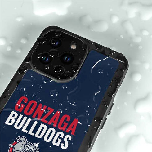 Gonzaga University Bulldogs Bold iPhone 14 Pro Max Waterproof Case