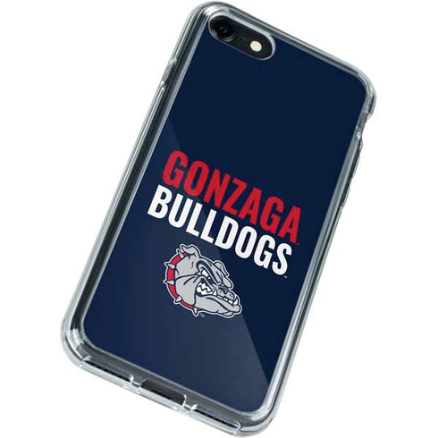 Gonzaga University Bulldogs Bold iPhone SE (2nd & 3rd Gen) Clear Case