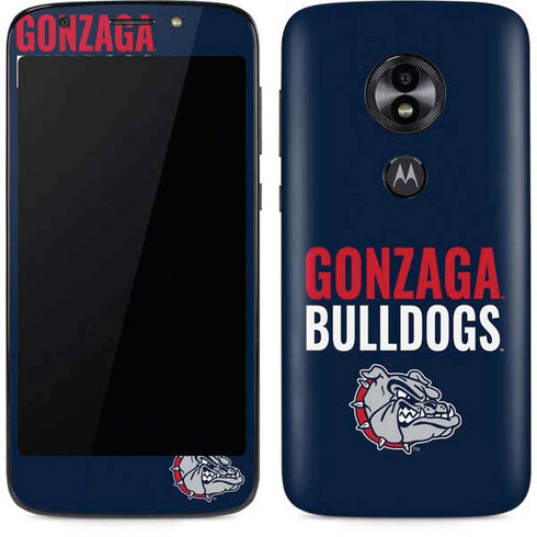 Gonzaga University Bulldogs Bold Moto E5 Play Skin