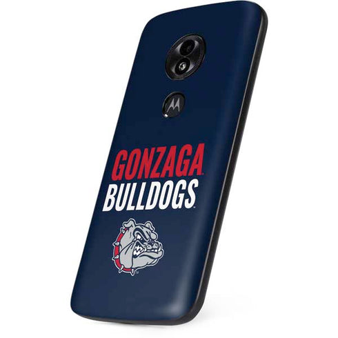 Gonzaga University Bulldogs Bold Moto E5 Play Skin