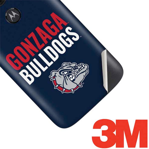 Gonzaga University Bulldogs Bold Moto E5 Play Skin