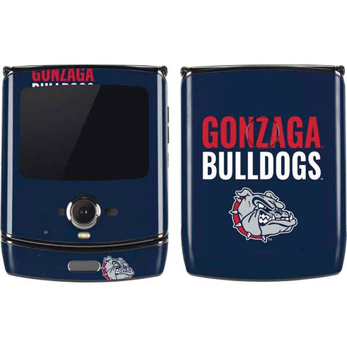 Gonzaga University Bulldogs Bold Motorola RAZR Skin