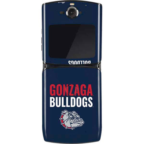 Gonzaga University Bulldogs Bold Motorola RAZR Skin