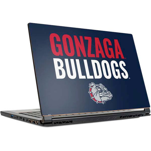 Gonzaga University Bulldogs Bold MSI GS65 Stealth Laptop Skin