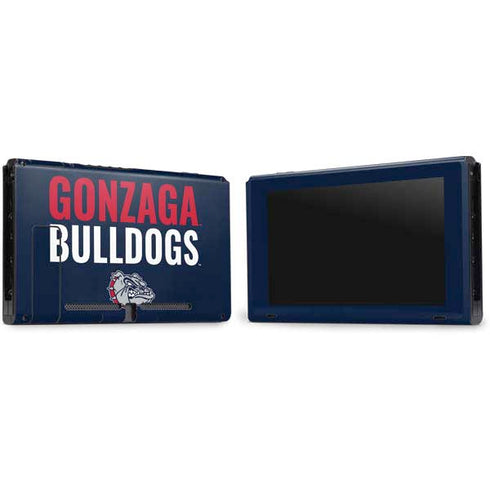 Gonzaga University Bulldogs Bold Nintendo Switch Bundle Skin