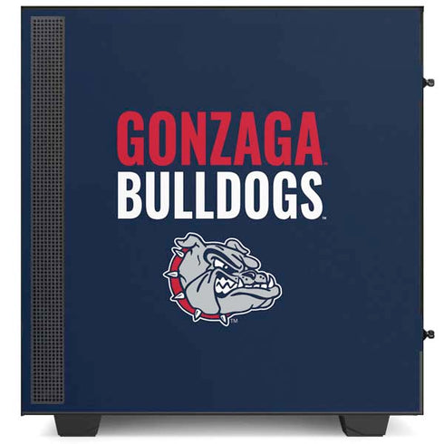 Gonzaga University Bulldogs Bold NZXT H510 Compact ATX Mid-Tower Case Skin