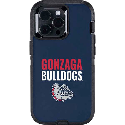 Gonzaga University Bulldogs Bold Otterbox Defender iPhone Skin