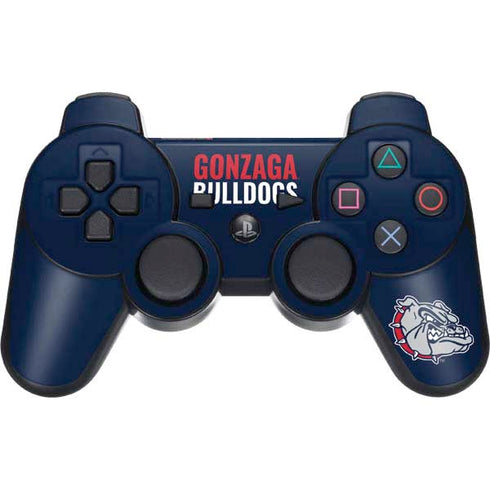 Gonzaga University Bulldogs Bold PS3 Dual Shock wireless controller Skin