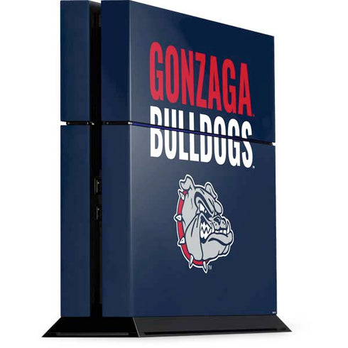Gonzaga University Bulldogs Bold PS4 Console Skin