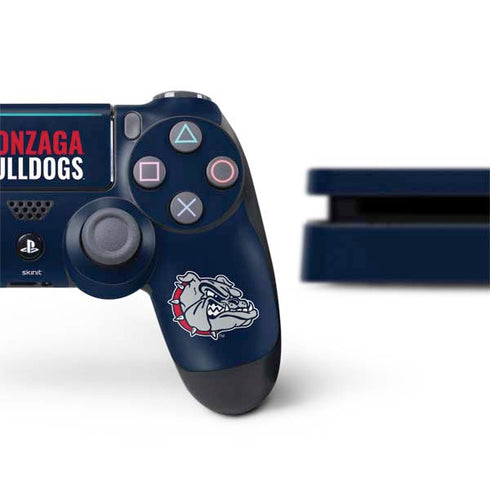 Gonzaga University Bulldogs Bold PS4 Slim Bundle Skin