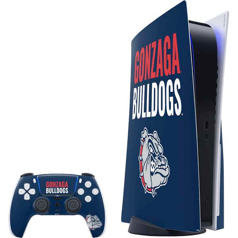 Gonzaga University Bulldogs Bold PS5 Bundle Skin