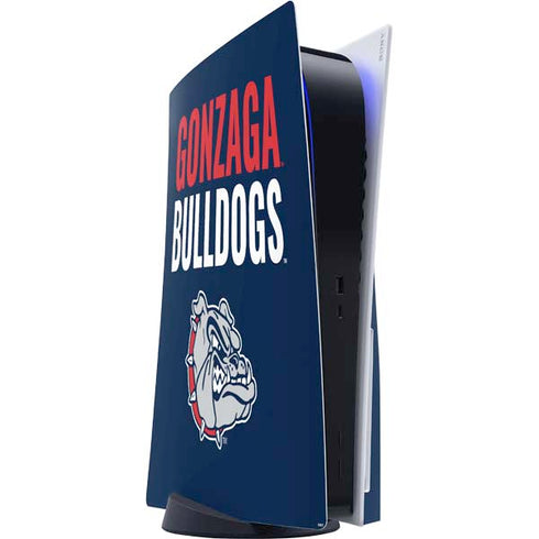 Gonzaga University Bulldogs Bold PS5 Console Skin