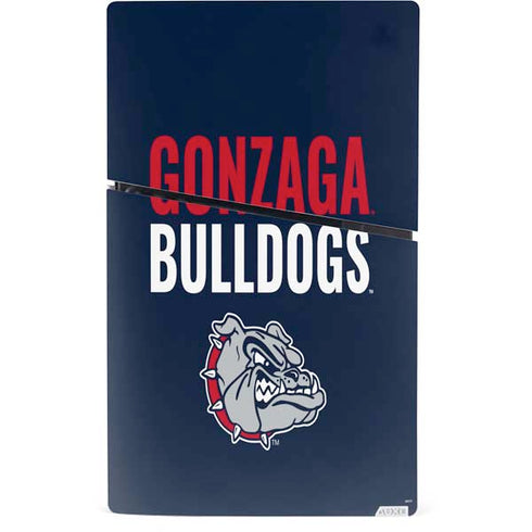 Gonzaga University Bulldogs Bold PS5 Slim Digital Edition Bundle Skin