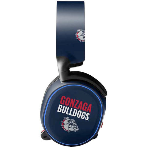 Gonzaga University Bulldogs Bold SteelSeries Arctis 3 Skin