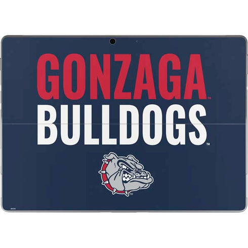 Gonzaga University Bulldogs Bold Surface Pro 8 Skin