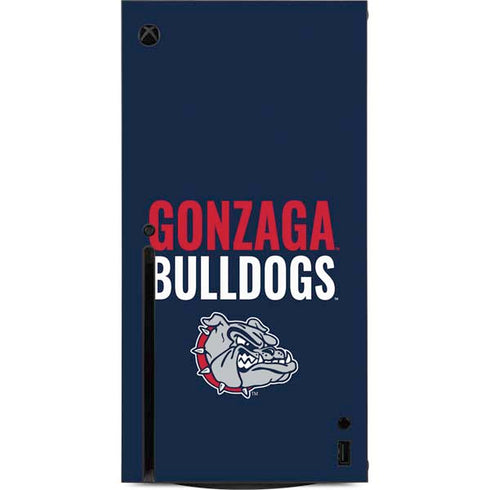 Gonzaga University Bulldogs Bold Xbox Series X Console Skin