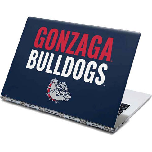 Gonzaga University Bulldogs Bold Yoga 910 2-in-1 14in Touch-Screen Skin