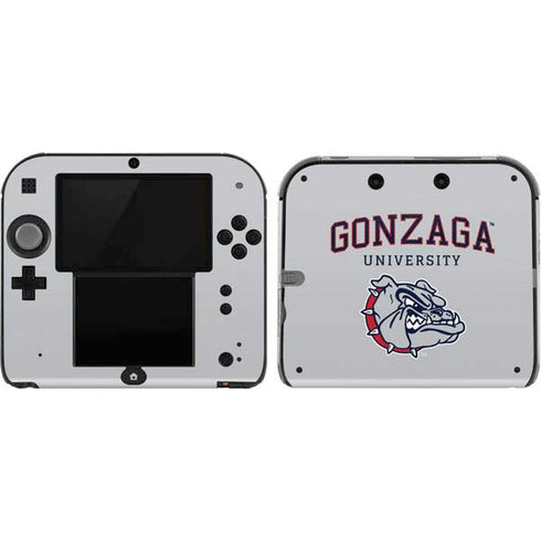 Gonzaga University Collegiate Text Nintendo 2DS Skin