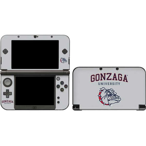 Gonzaga University Collegiate Text 3DS XL 2015 Skin