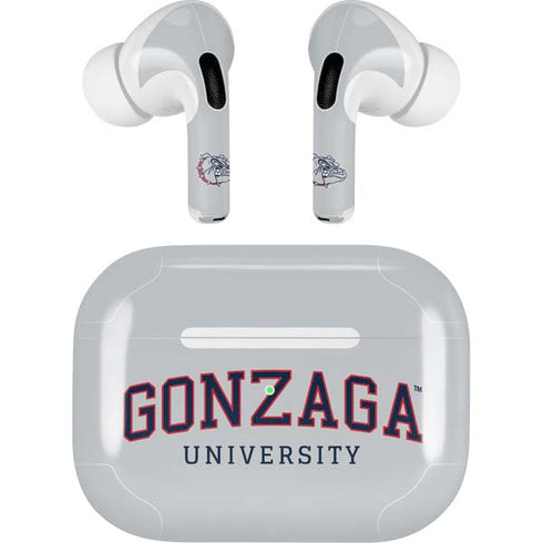 Gonzaga University Collegiate Text AirPods Pro 2nd Gen Skin