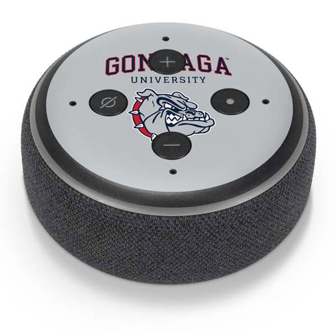 Gonzaga University Collegiate Text Amazon Echo Dot Skin