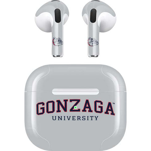 Gonzaga University Collegiate Text Apple AirPods (3rd Gen 2021) Skin