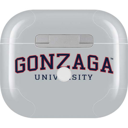 Gonzaga University Collegiate Text Apple AirPods (3rd Gen 2021) Skin
