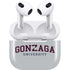 Gonzaga University Collegiate Text Apple AirPods (3rd Gen 2021) Skin
