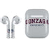 Gonzaga University Collegiate Text Apple AirPods Skin