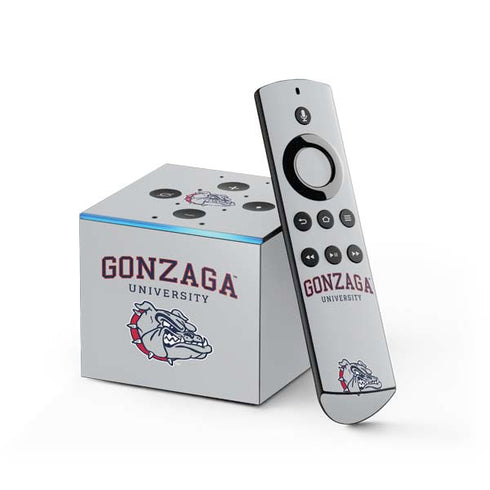 Gonzaga University Collegiate Text Fire TV Cube Skin