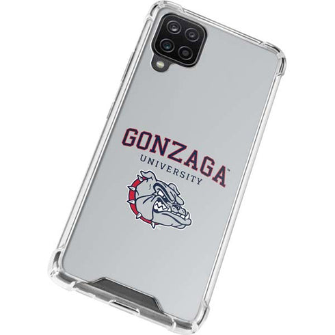 Gonzaga University Collegiate Text Galaxy A12 Clear Case