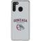 Gonzaga University Collegiate Text Galaxy A21 Clear Case