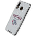 Gonzaga University Collegiate Text Galaxy A30 Clear Case