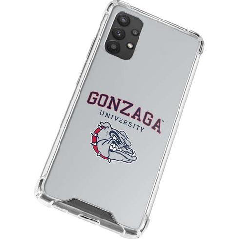 Gonzaga University Collegiate Text Galaxy A32 5G Clear Case