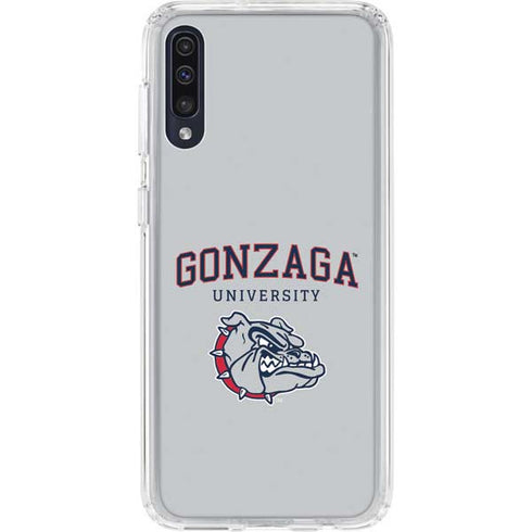 Gonzaga University Collegiate Text Galaxy A50 Clear Case