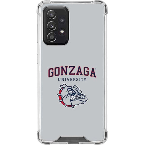 Gonzaga University Collegiate Text Galaxy A52 5G Clear Case