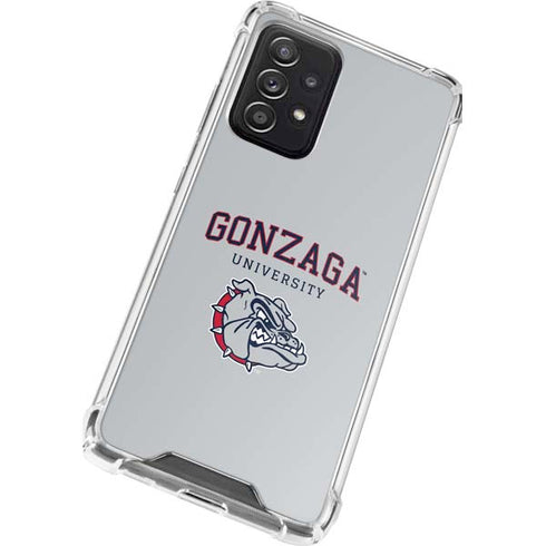 Gonzaga University Collegiate Text Galaxy A52 5G Clear Case