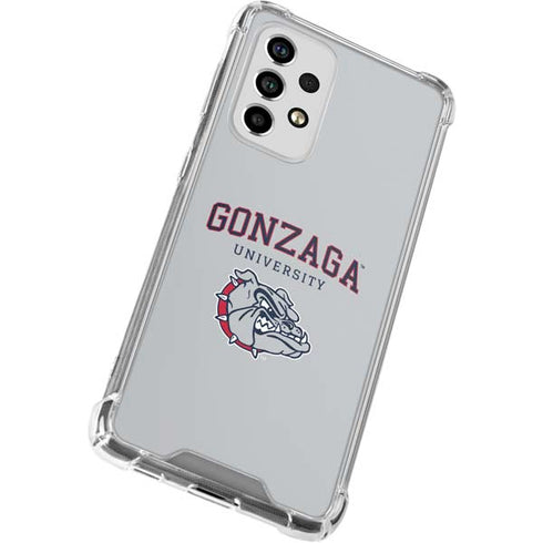 Gonzaga University Collegiate Text Galaxy A53 5G Clear Case