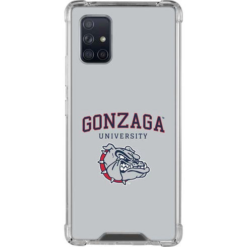 Gonzaga University Collegiate Text Galaxy A71 5G Clear Case