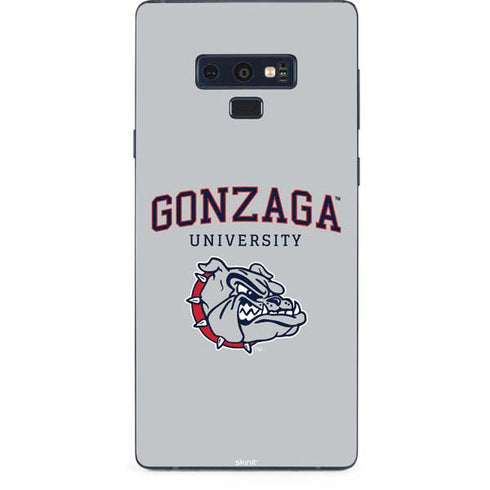 Gonzaga University Collegiate Text Galaxy Note 9 Skin