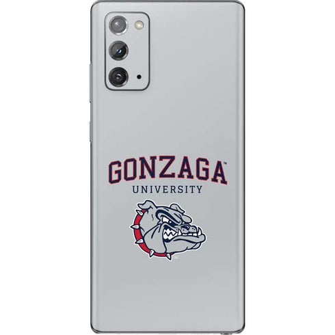 Gonzaga University Collegiate Text Galaxy Note20 5G Skin