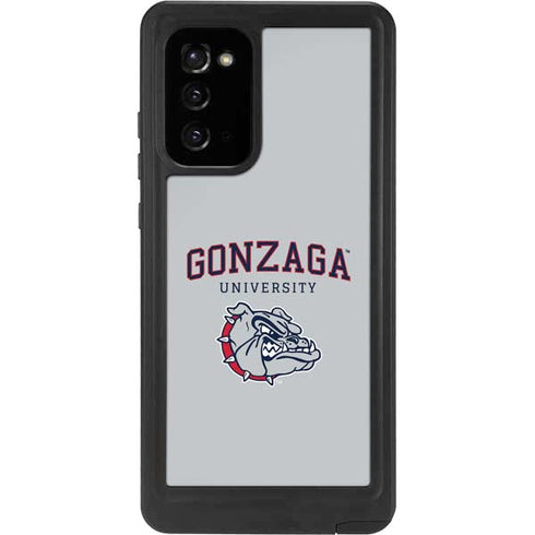 Gonzaga University Collegiate Text Galaxy Note20 5G Waterproof Case