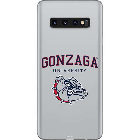 Gonzaga University Collegiate Text Galaxy S10 Skin