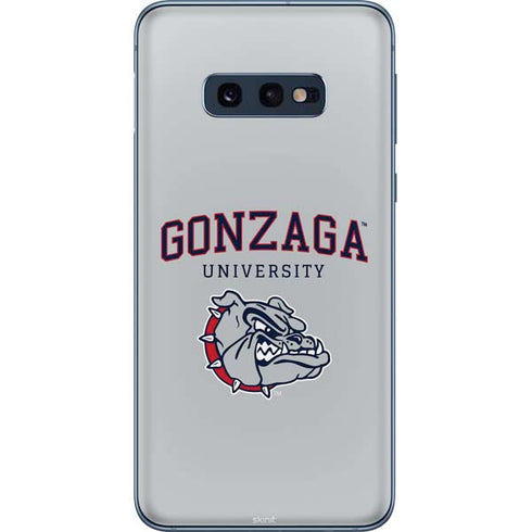 Gonzaga University Collegiate Text Galaxy S10e Skin