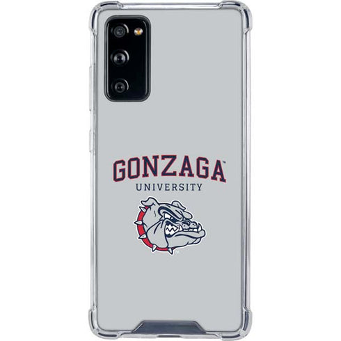 Gonzaga University Collegiate Text Galaxy S20 FE Clear Case
