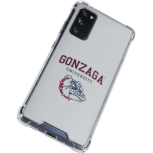 Gonzaga University Collegiate Text Galaxy S20 FE Clear Case