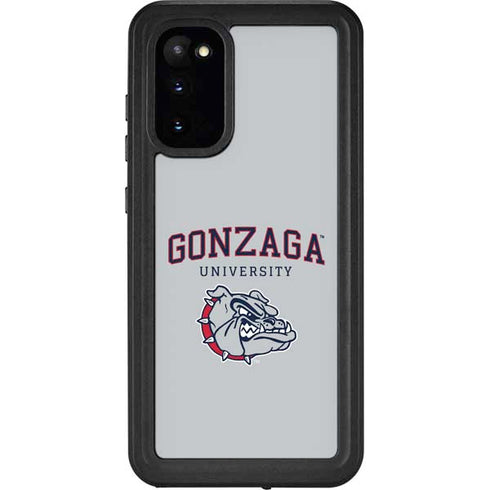 Gonzaga University Collegiate Text Galaxy S20 Waterproof Case