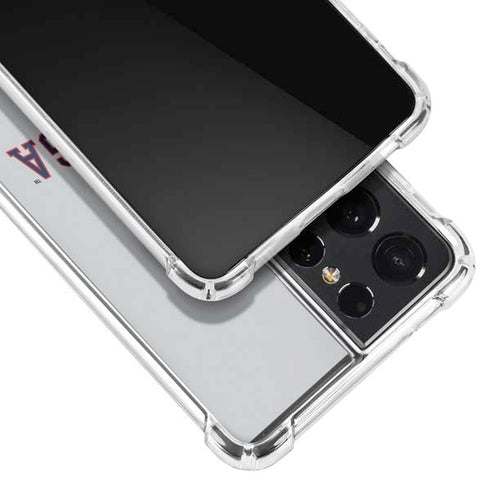 Gonzaga University Collegiate Text Galaxy S21 Ultra 5G Clear Case